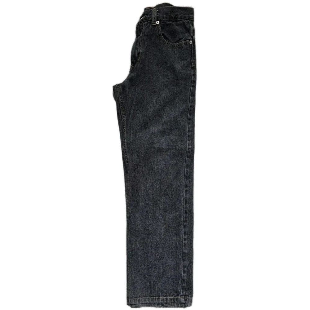 Vintage Boys Canyon River Blues Boys Juniors Black Jeans Size 14 Regular Fit